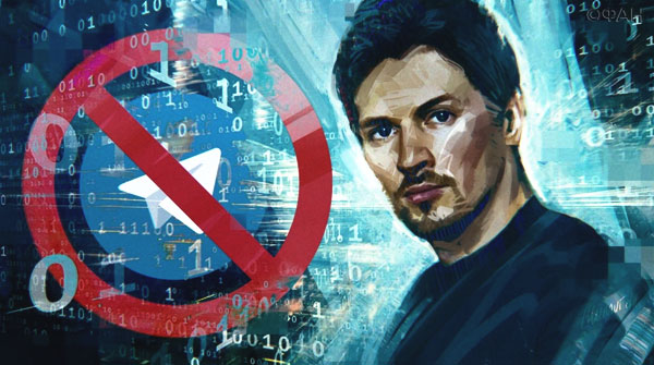 Павел Дуров и блокировка серверов Telegram в России